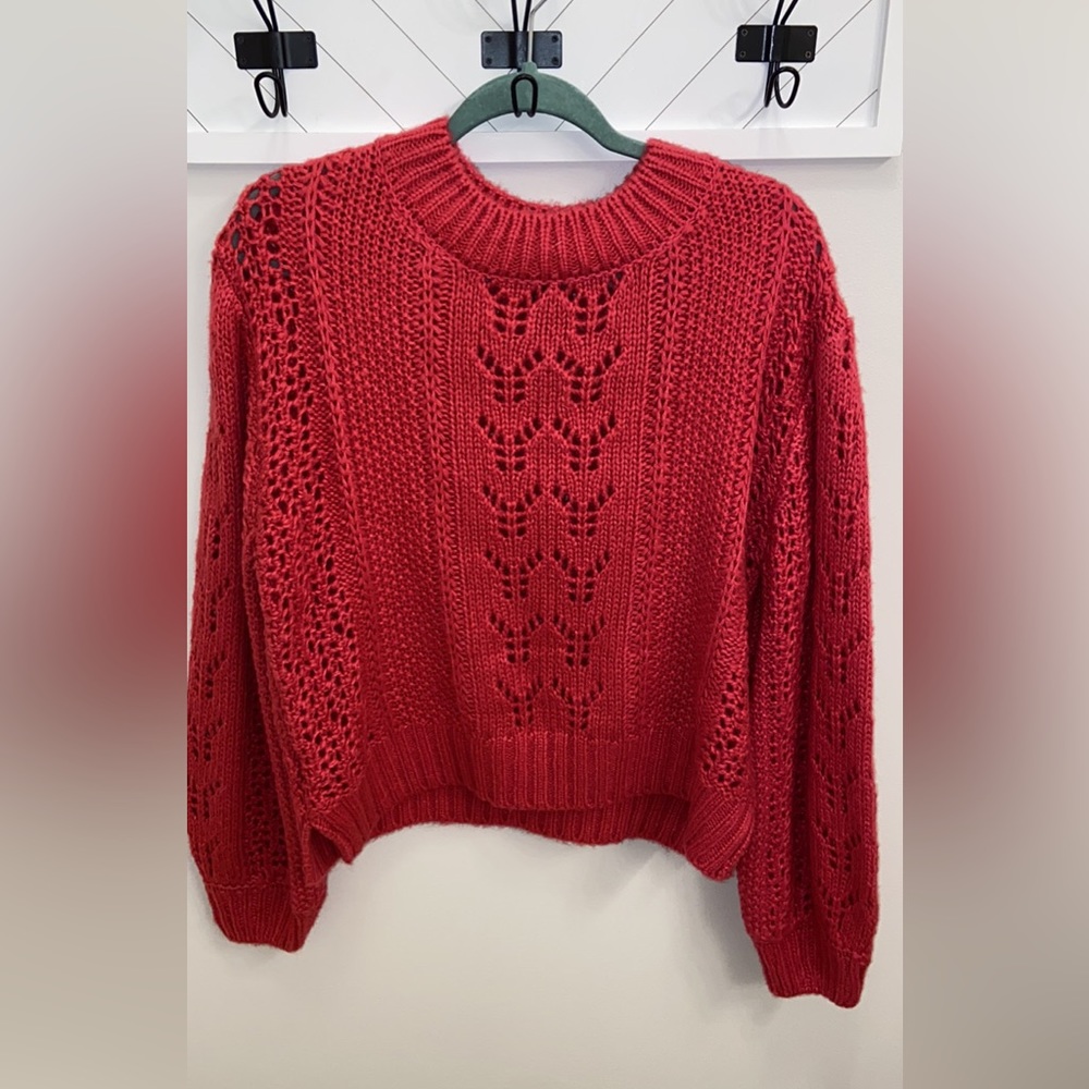 Thick Chunky Pink Sweater